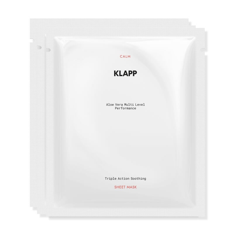 Klapp Triple Action Soothing Sheet Mask 3 Stück