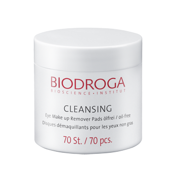 Biodroga Cleansing Eye Make up Remover Pads ölfrei 70 Stk.