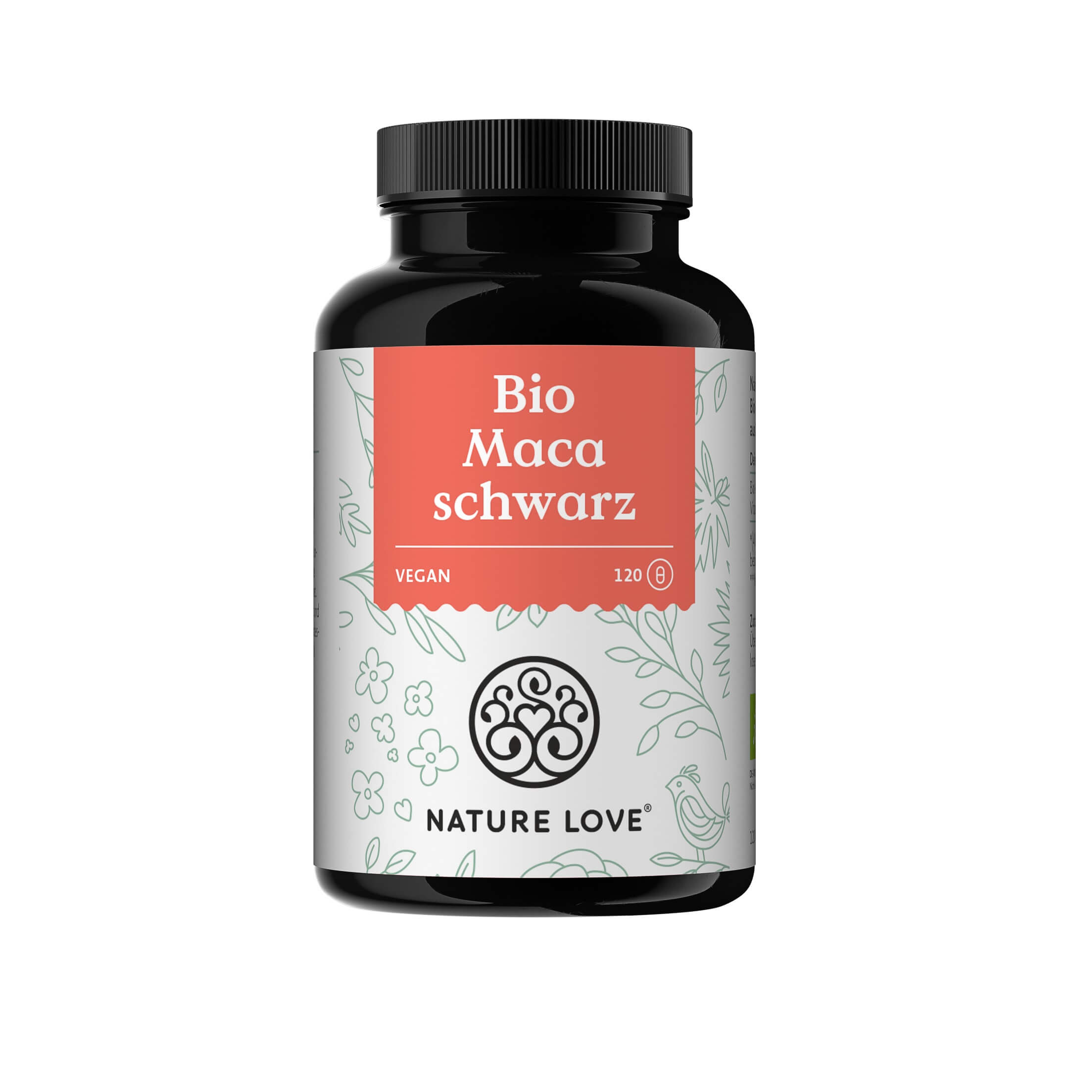 Nature Love Bio Maca schwarz 120 Kapseln