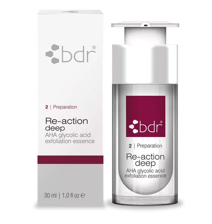 bdr Re-action deep AHA Glycolsäure Peeling 30 ml