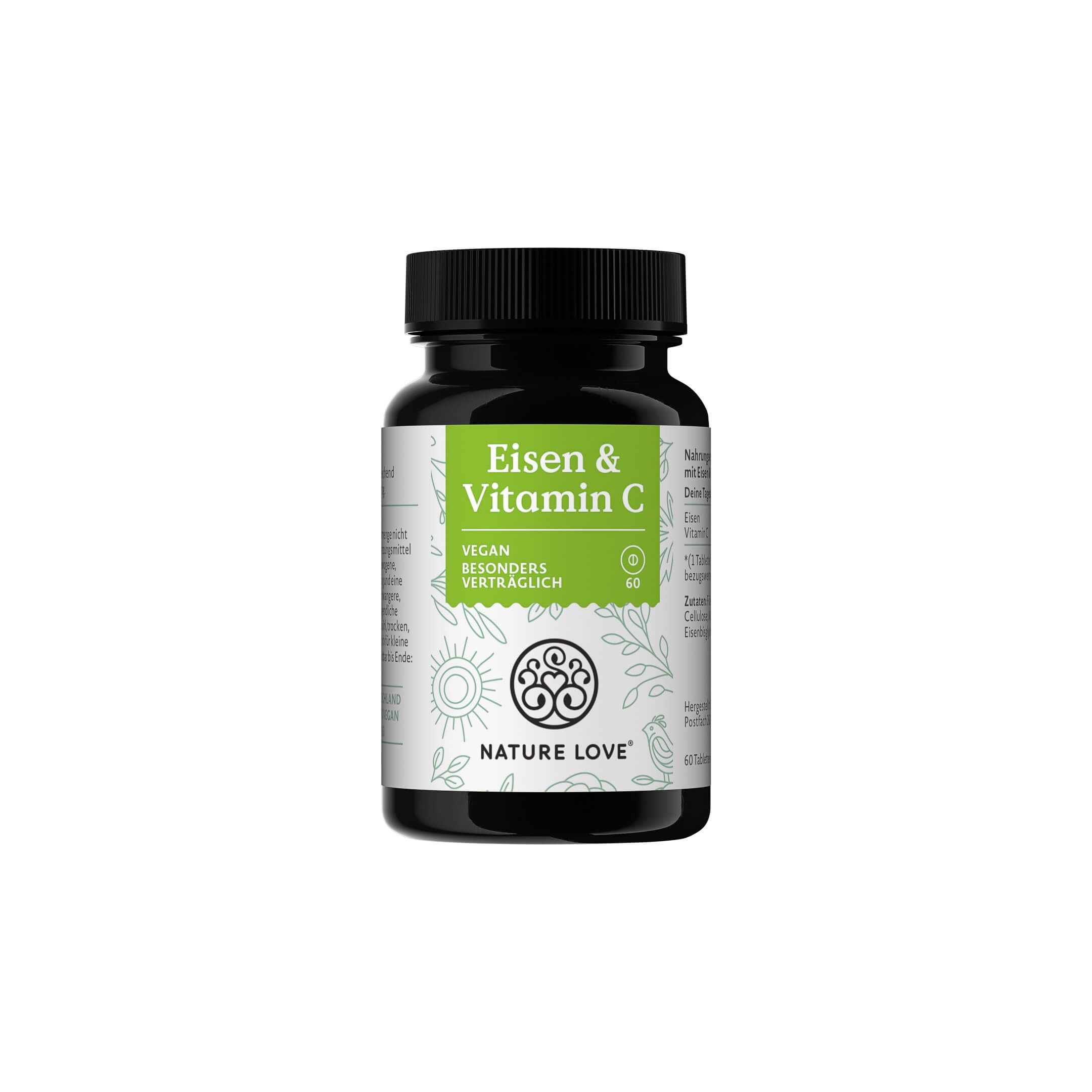 Nature Love Eisen Vitamin C 60 Tabletten