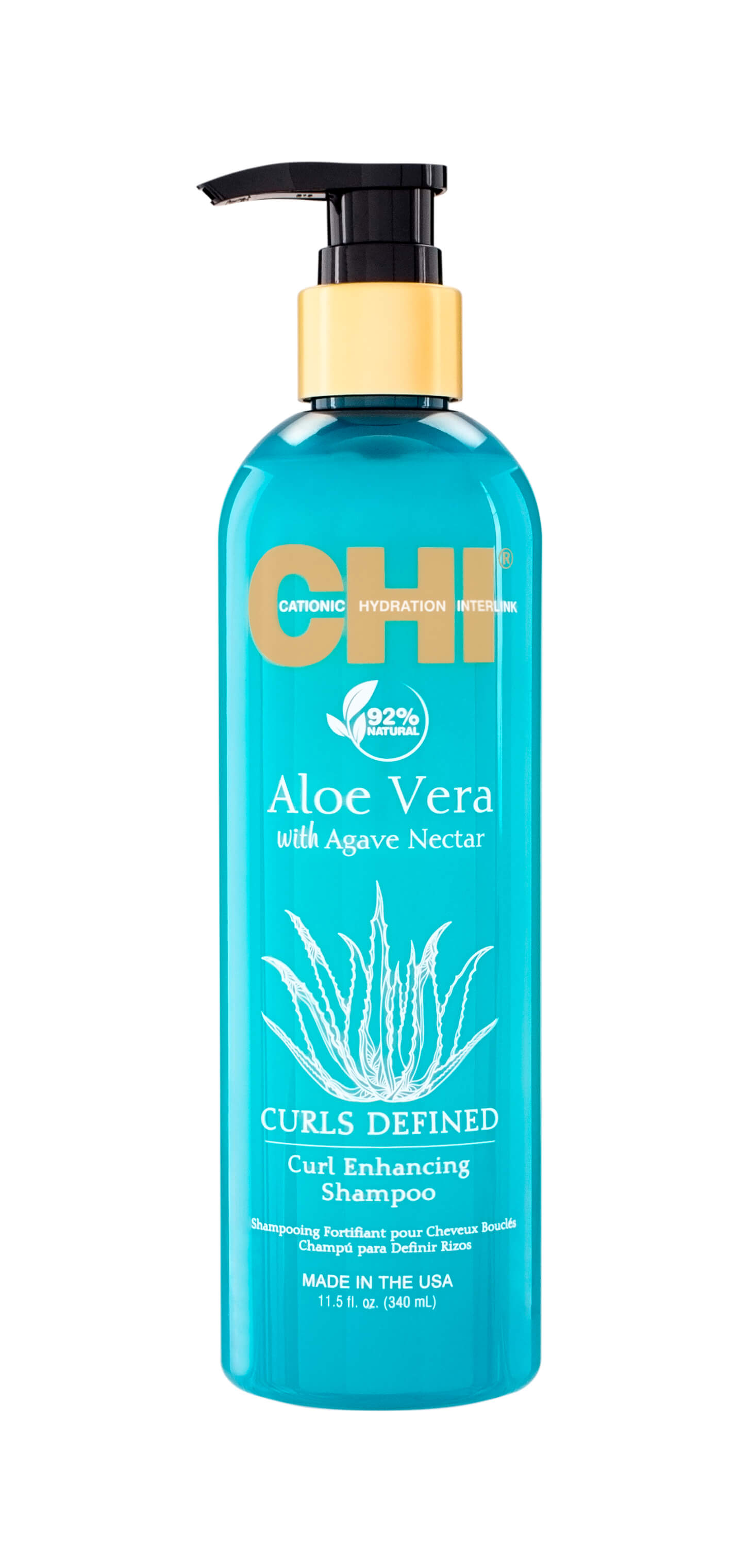 CHI Aloe Vera Curls Defined Curl Enhancing Shampoo 340 ml