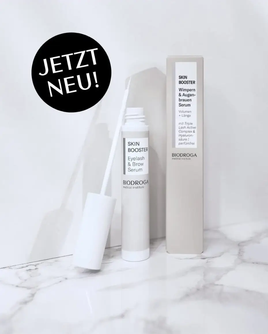 Biodroga Skin Booster  Eyelash Brow Serum Mood mit Applikator