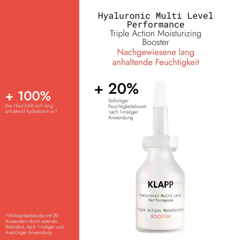 Klapp Triple Action Moisturizing Booster 15 ml