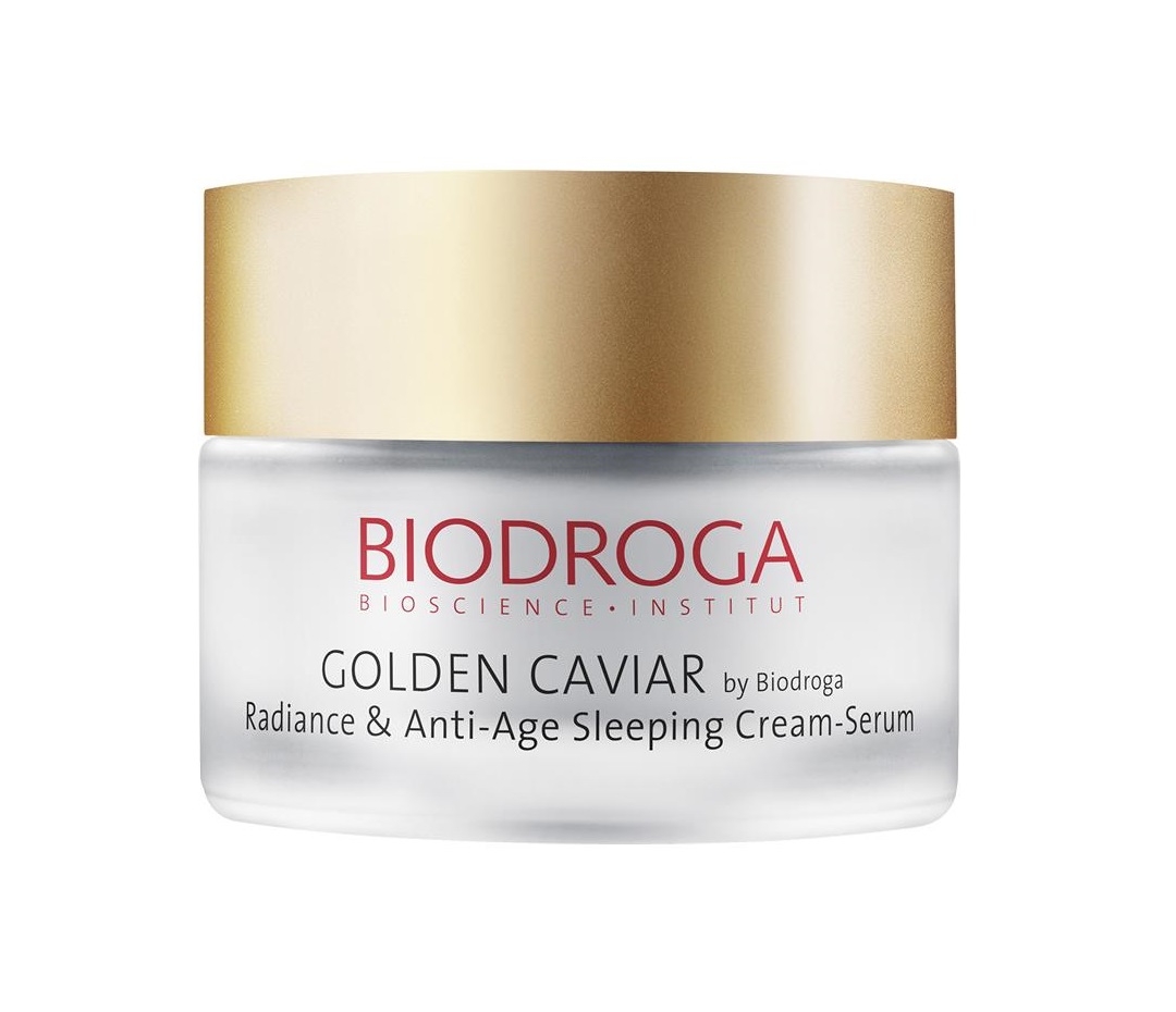 Biodroga Golden Caviar Radiance & Anti-Age Sleeping Cream-Serum 50 ml