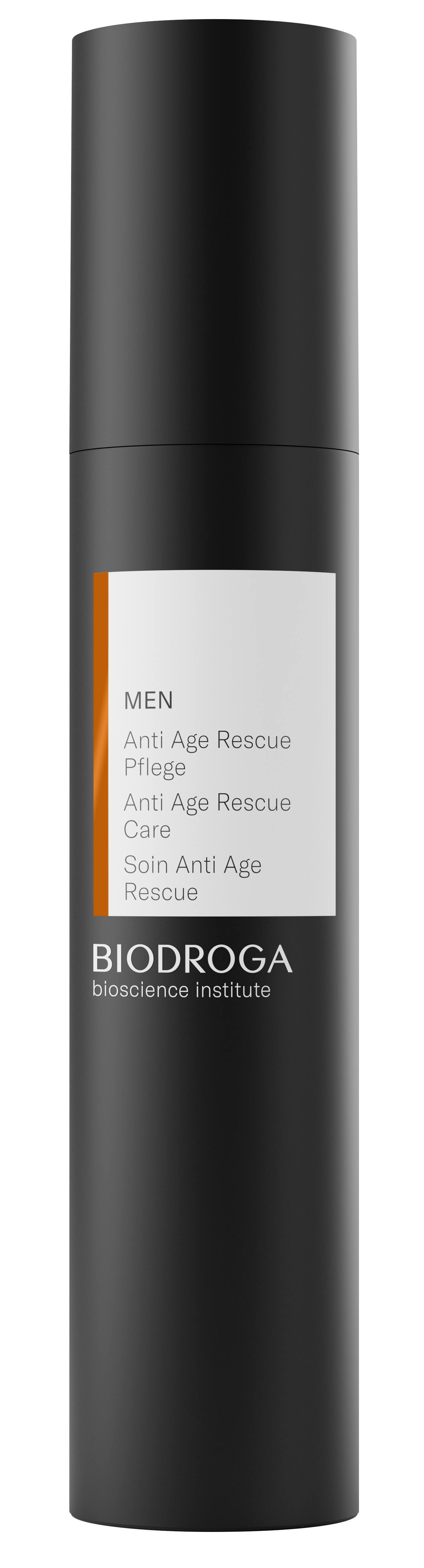 Biodroga Bioscience Institute Men Anti Age Rescue Pflege 50 ml