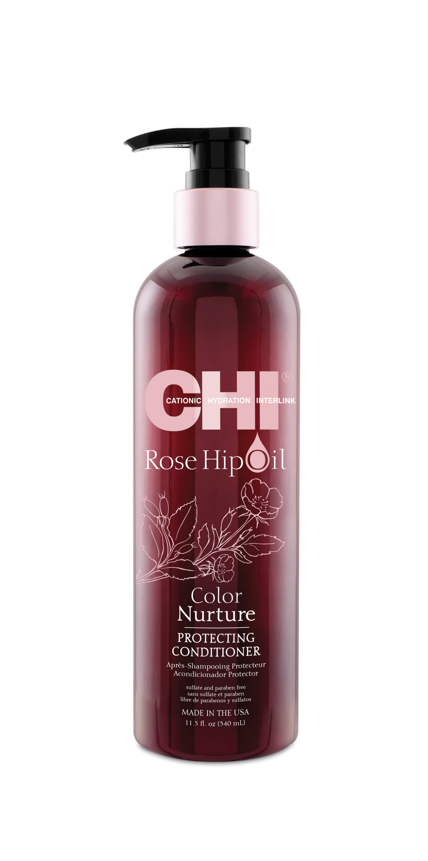 CHI Rose Hip Oil - Protecting Conditioner 340 ml