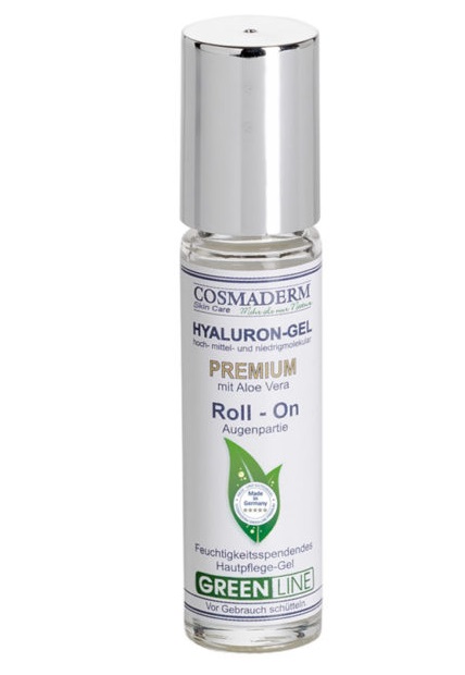 Cosmaderm Greenline Hyalurongel Roll On 10 ml