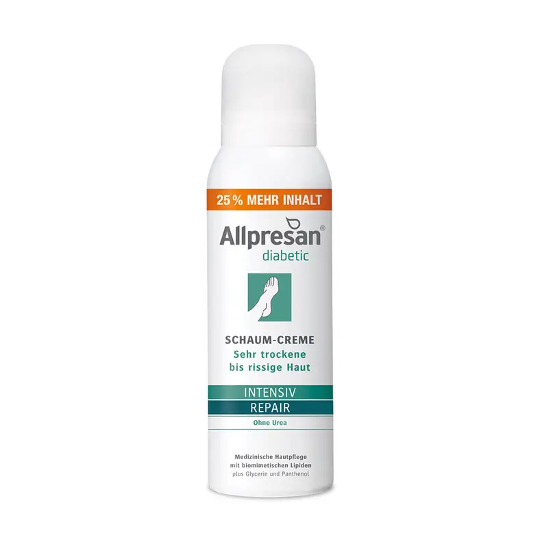 Allpresan diabetic INTENSIV + REPAIR ohne Urea 125 ml