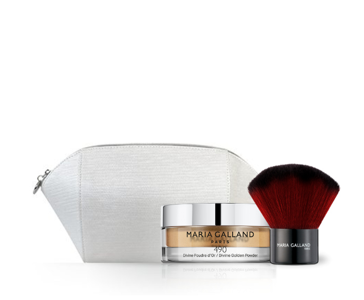 Maria Galland Make-up Goldschimmer Puder Geschenkset