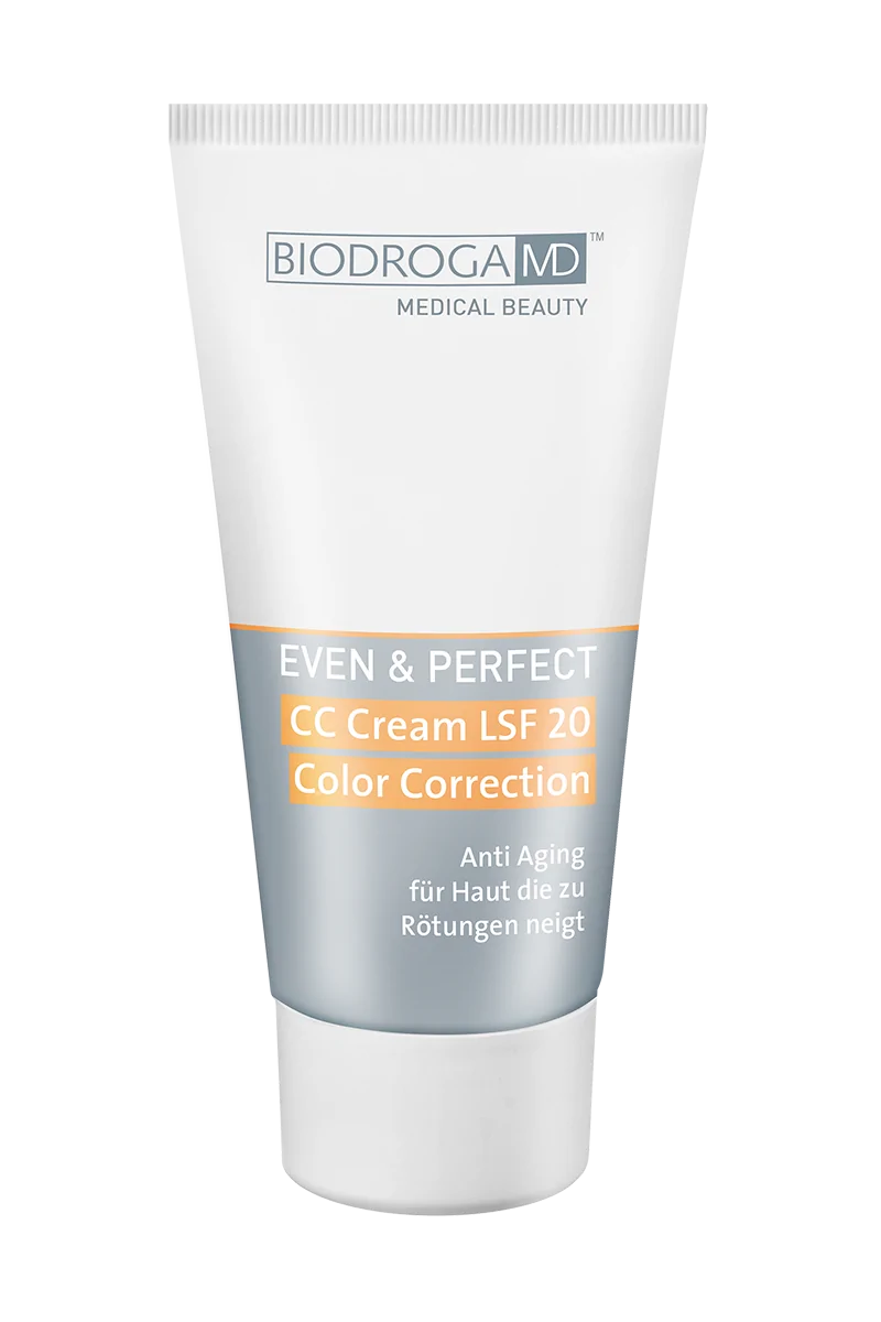 Biodroga MD Even & Perfect CC Cream LSF 20 gegen Rötungen