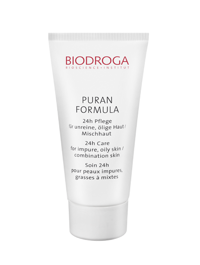 Biodroga Puran Formula 24h Pflege für unreine, ölige Haut / Mischhaut 40 ml