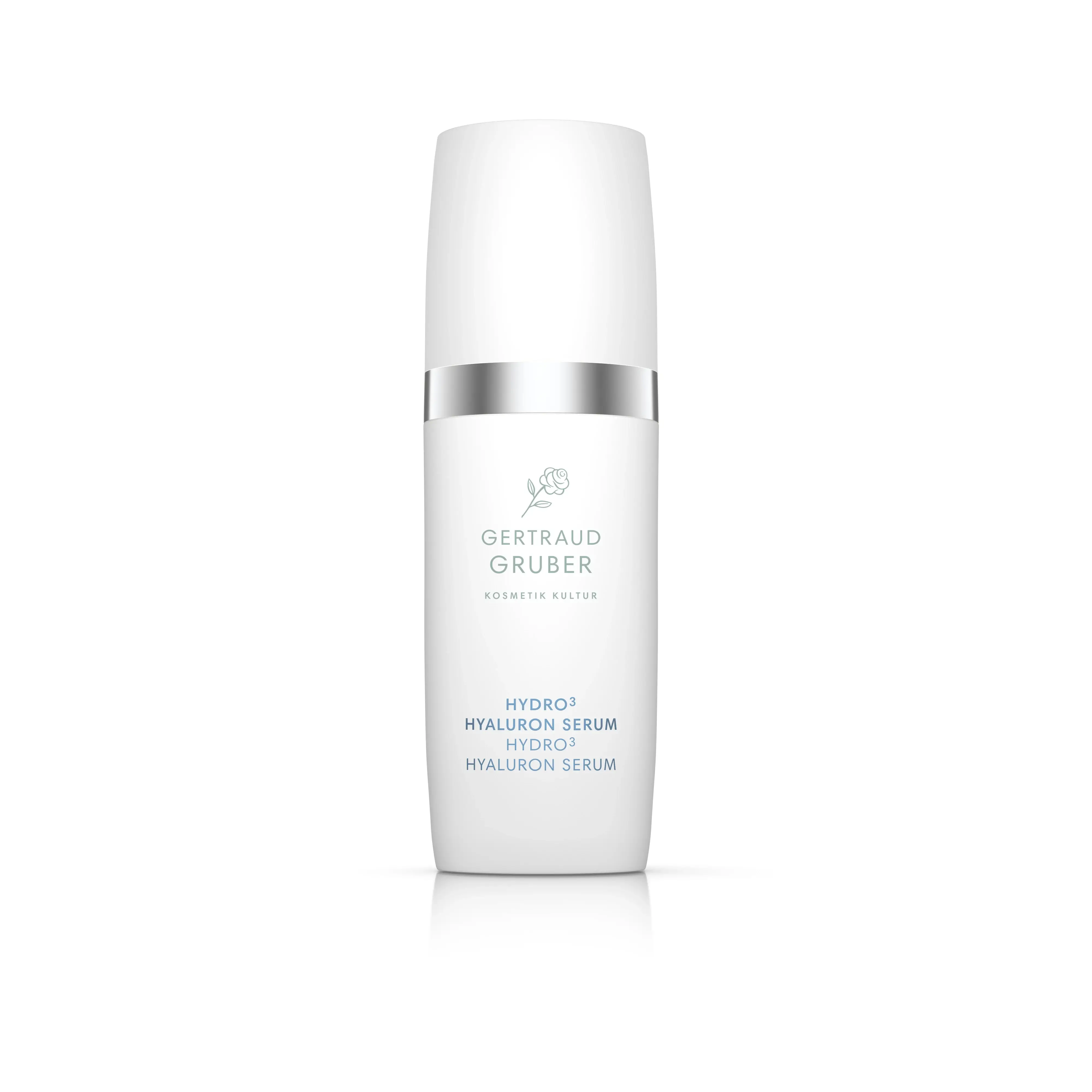 Gertraud Gruber Hydro3 Hyaluron Serum – Feuchtigkeitsspendendes Gesichtsserum für trockene Haut und empfindliche Haut – 30 ml Spender