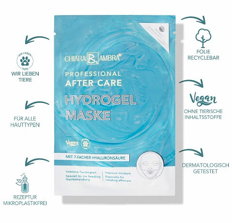 CHIARA AMBRA PROFESSIONAL After Care Microneedling Hydrogel Maske