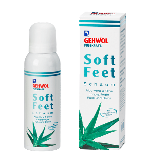 GEHWOL FUSSKRAFT Soft Feet Schaum 125 ml