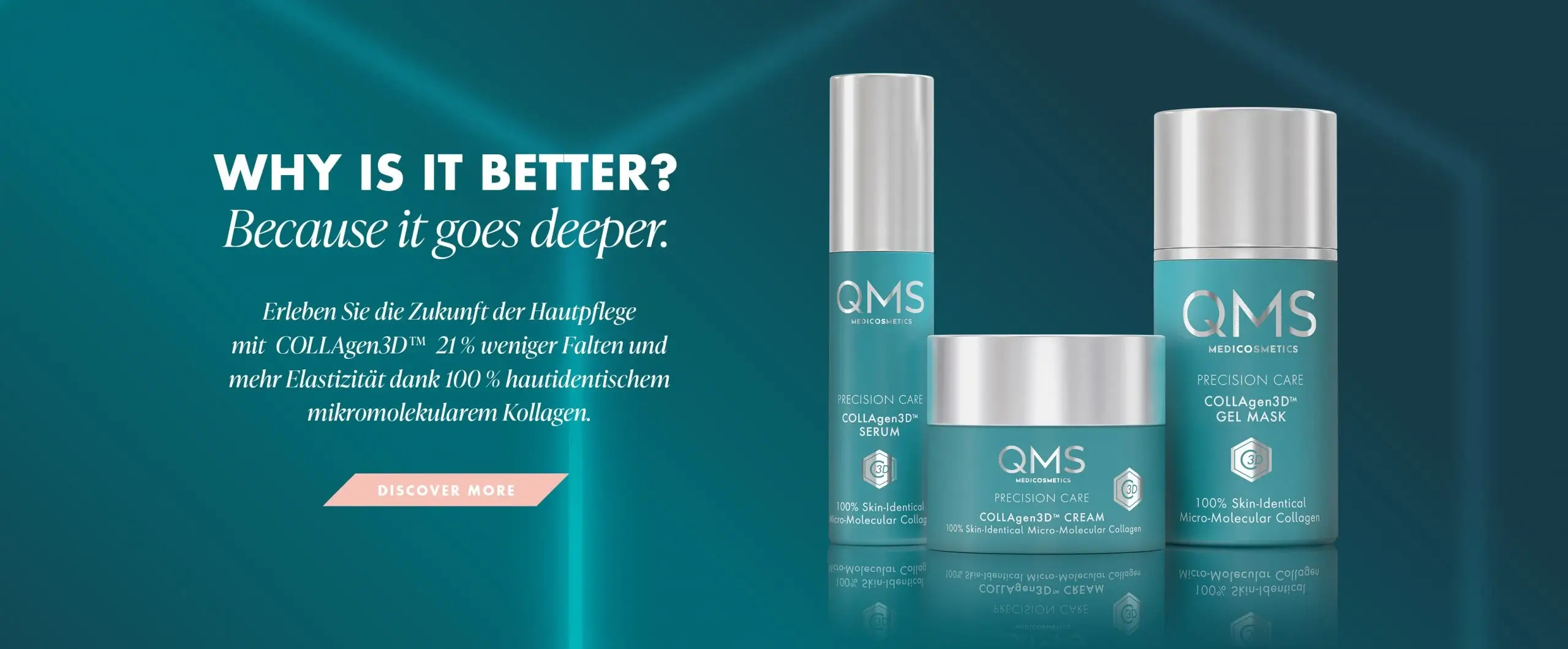 QMS Medicosmetics Collagen3D Banner