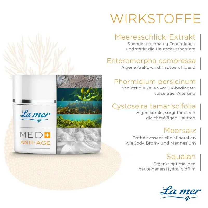 La mer Med+ Anti-Age Nachtcreme 50 ml
