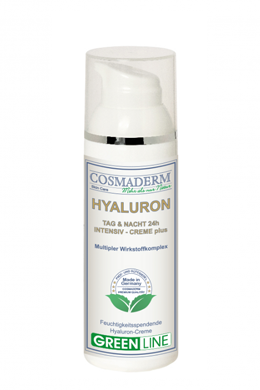 Cosmaderm Greenline Hyaluron Tag- & Nachtcreme Intensiv 100 ml