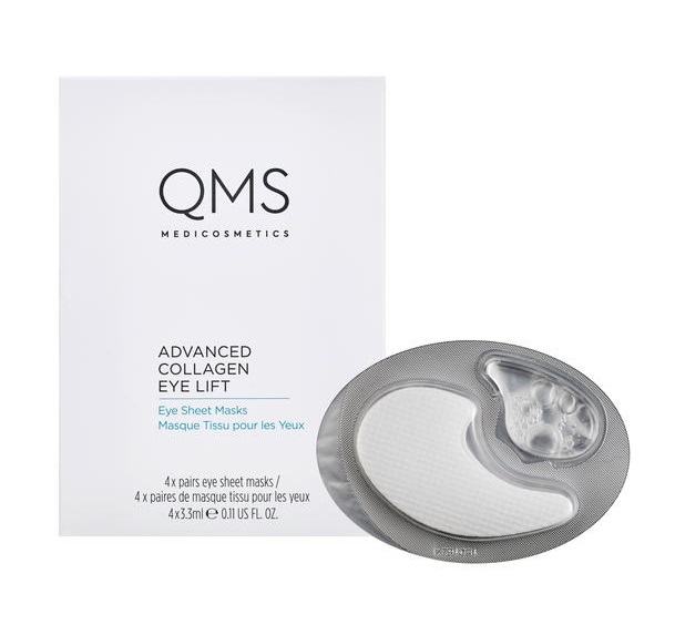 QMS Medicosmetics Advanced Collagen Eye Lift Mask 4x3.3 ml