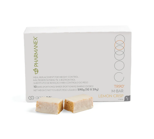 Nu Skin Pharmanex TR90 M-Bar: Lemon Crisp - 30-Riegel-Packung